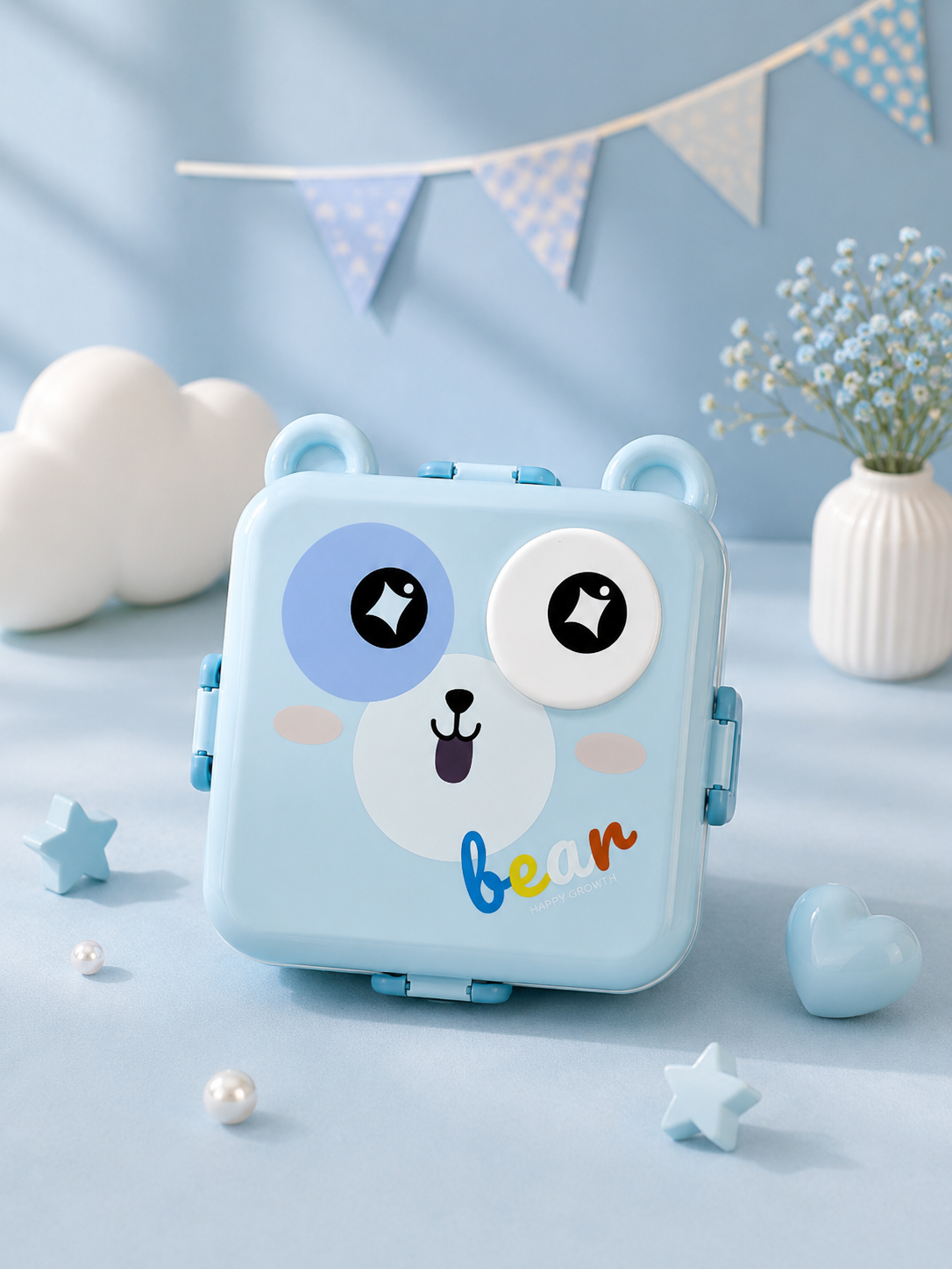 لانش بوكس الدب الأزرق 🐻💙