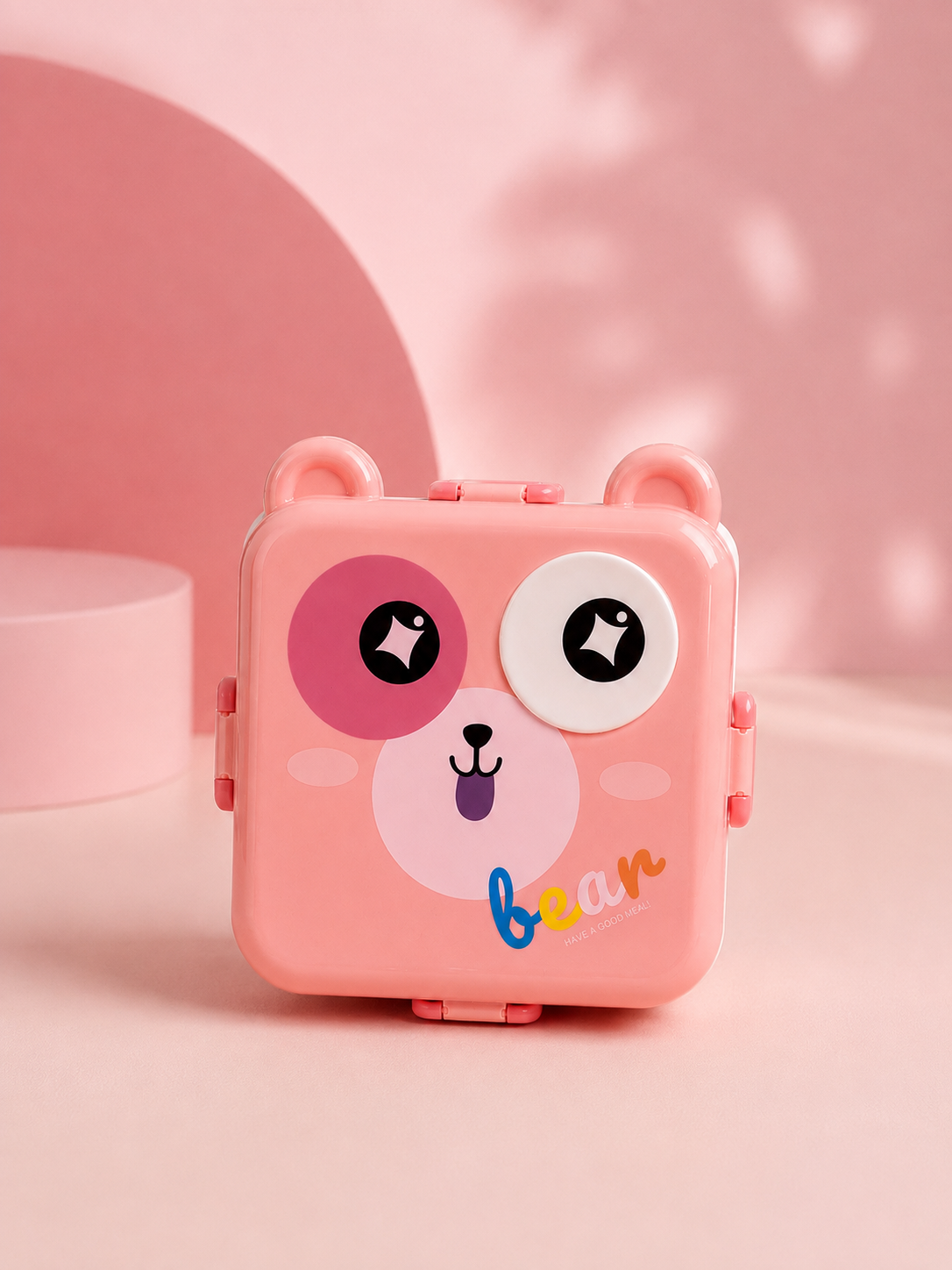 لانش بوكس الدب الوردي 🐻🎀